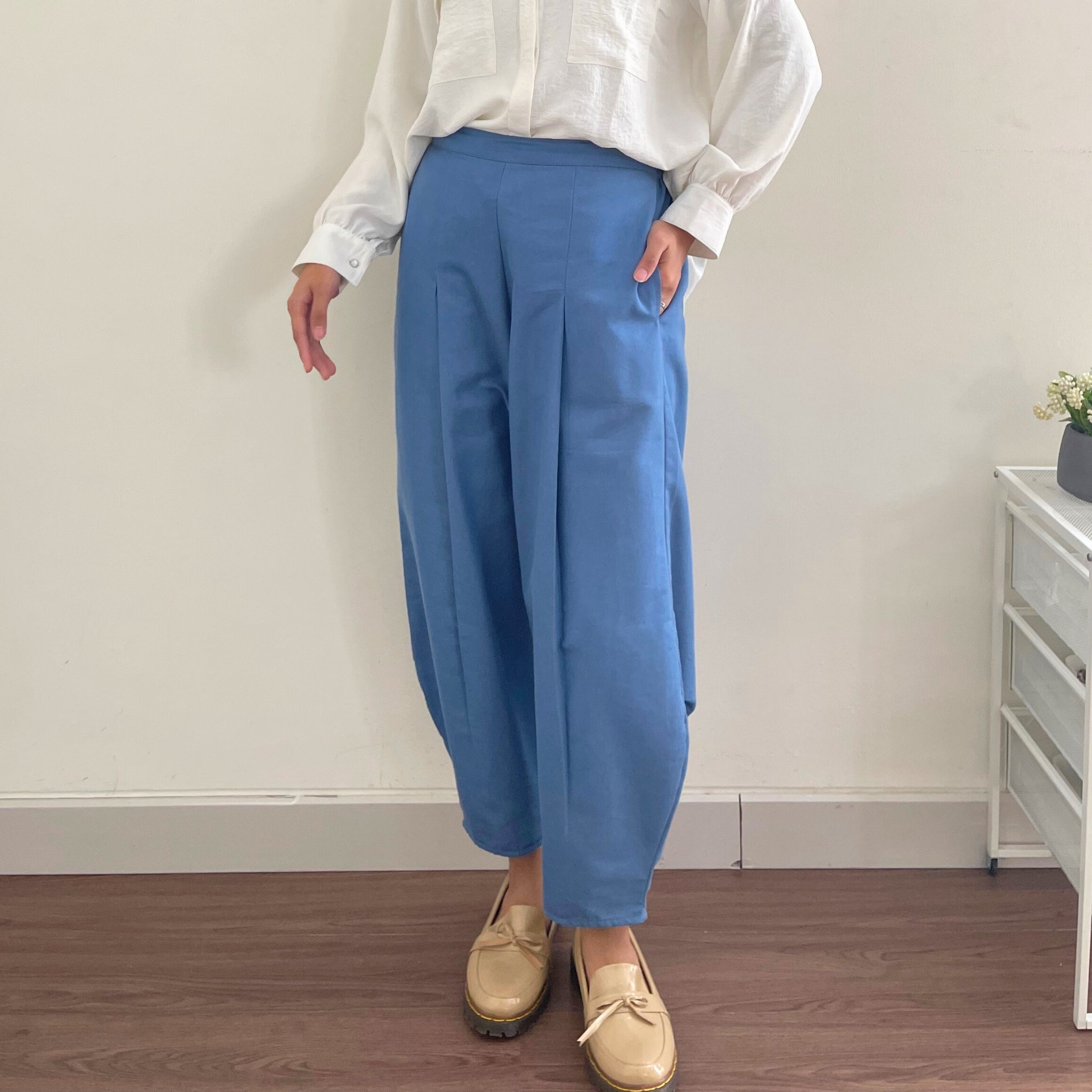 Image of Eclemix Pants Aremo | Celana Panjang Wanita Harem | Barrel Pants